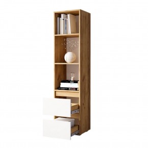 Стол компьютерный Селфи (ПН-17/ПС-5/ТБ-22) крафт/белый в Ревде - revda.mebel24.online | фото 7