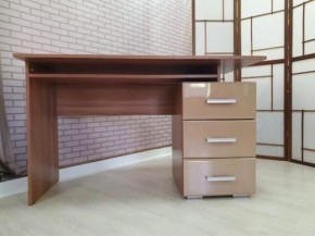 Стол компьютерный Симба Ясень шимо-Кофе с молоком в Ревде - revda.mebel24.online | фото 2