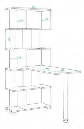 Стол компьютерный СЛ-5СТ в Ревде - revda.mebel24.online | фото 2