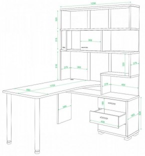 Стол компьютерный СР-420/170 в Ревде - revda.mebel24.online | фото 2