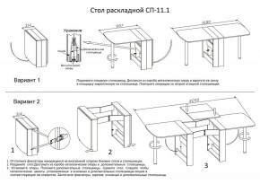 Стол обеденный СП-11.1 в Ревде - revda.mebel24.online | фото 4