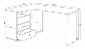 Стол письменный Домино СР-145СМ в Ревде - revda.mebel24.online | фото 5