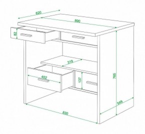 Стол письменный Живой дизайн СК-12 в Ревде - revda.mebel24.online | фото 2