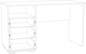 Стол письменный НМ 041.40 "Банни" (Бисквит) в Ревде - revda.mebel24.online | фото 5