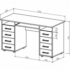 Стол письменный Остин в Ревде - revda.mebel24.online | фото 3