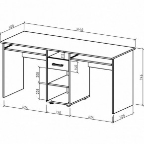 Стол письменный Остин в Ревде - revda.mebel24.online | фото 3