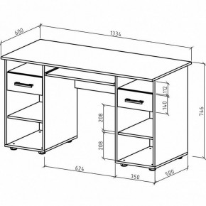 Стол письменный Остин в Ревде - revda.mebel24.online | фото 3