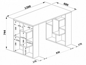 Стол письменный СПм-15 в Ревде - revda.mebel24.online | фото 3