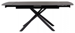 Стол RIVOLI 140 MATT BLACK MARBLE SOLID CERAMIC / BLACK, ®DISAUR в Ревде - revda.mebel24.online | фото 2