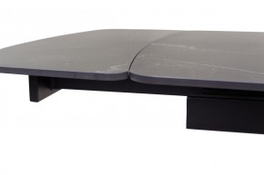Стол RIVOLI 140 MATT BLACK MARBLE SOLID CERAMIC / BLACK, ®DISAUR в Ревде - revda.mebel24.online | фото 4