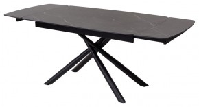 Стол RIVOLI 140 MATT BLACK MARBLE SOLID CERAMIC / BLACK, ®DISAUR в Ревде - revda.mebel24.online | фото 7