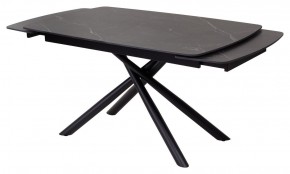 Стол RIVOLI 140 MATT BLACK MARBLE SOLID CERAMIC / BLACK, ®DISAUR в Ревде - revda.mebel24.online | фото 8