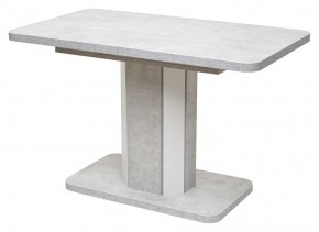 Стол STORK 120 Белый бетон/ Белый М-City в Ревде - revda.mebel24.online | фото 2