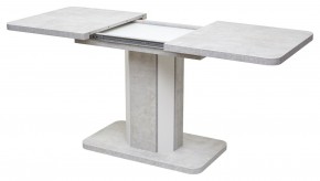 Стол STORK 120 Белый бетон/ Белый М-City в Ревде - revda.mebel24.online | фото 5