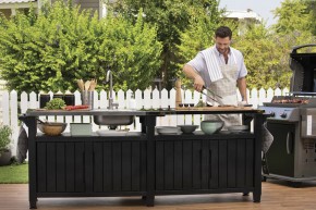 Столик для барбекю 415 Л (Unity Chef 415 L) графит в Ревде - revda.mebel24.online | фото 4