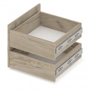 СТОУН С32 Шкаф 3-х створчатый с ящиками (камень темный/ирландский дуб) в Ревде - revda.mebel24.online | фото 5