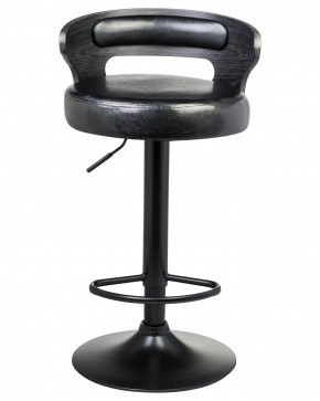 Стул барный DOBRIN FRED BLACK, чёрное дерево, чёрный в Ревде - revda.mebel24.online | фото 4