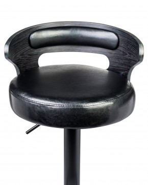 Стул барный DOBRIN FRED BLACK, чёрное дерево, чёрный в Ревде - revda.mebel24.online | фото 8