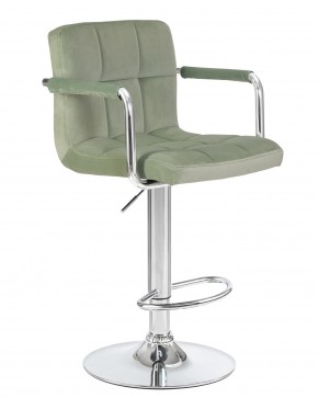 Стул барный DOBRIN KRUGER ARM, мятный велюр (MJ9-87) в Ревде - revda.mebel24.online | фото 2