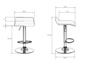 Стул барный DOBRIN TOMMY, коричневый в Ревде - revda.mebel24.online | фото 7