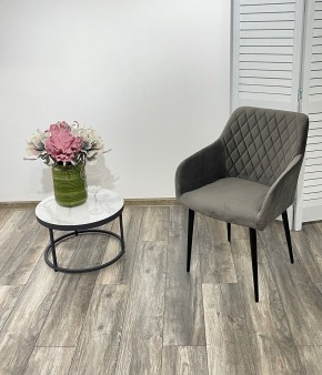 Стул BRANDY-X ГРАФИТ #14, велюр / черный каркас М-City в Ревде - revda.mebel24.online | фото 3