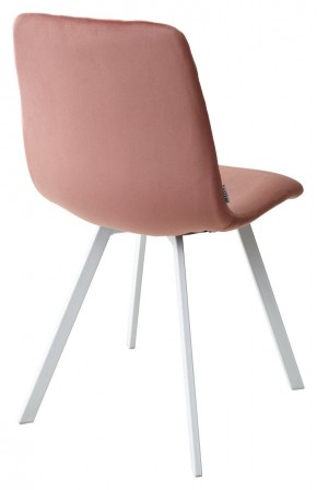 Стул DAIQUIRI BLUVEL-52 PINK / белый каркас, велюр М-City в Ревде - revda.mebel24.online | фото 3