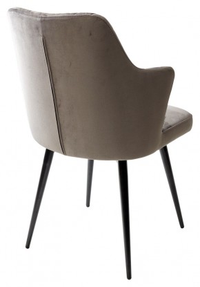Стул HERMAN 360 град. ГРАФИТ #14, велюр / черный каркас М-City в Ревде - revda.mebel24.online | фото 5