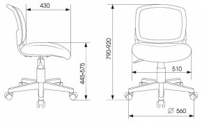 Стул компьютерный CH-W296NX/NEO-GREY в Ревде - revda.mebel24.online | фото