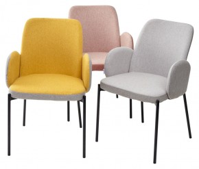 Стул NIKKI VF109 розовый / VF110 брусничный М-City в Ревде - revda.mebel24.online | фото 2