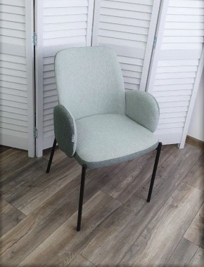 Стул NIKKI VF113 светлая мята / VF115 серо-зеленый М-City в Ревде - revda.mebel24.online | фото 4