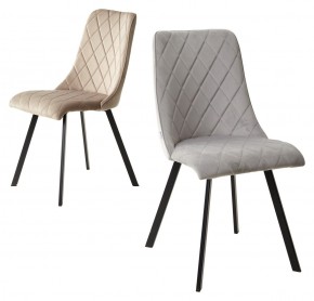 Стул TYCOON BLUVEL-40 бежевый, велюр М-City в Ревде - revda.mebel24.online | фото 3