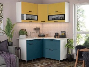 ТЕХНО Кухонный гарнитур угловой 1,4х1,4 м Компоновка №2 в Ревде - revda.mebel24.online | фото 4