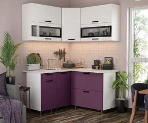 ТЕХНО Кухонный гарнитур угловой 1,4х1,4 м Компоновка №2 в Ревде - revda.mebel24.online | фото 6