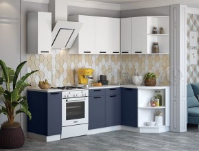 ТЕХНО Кухонный гарнитур угловой 1,7х1,3 м Компоновка №6 в Ревде - revda.mebel24.online | фото 3