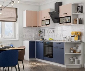 ТЕХНО Кухонный гарнитур угловой 2,7х0,9 м Компоновка №2 в Ревде - revda.mebel24.online | фото 4