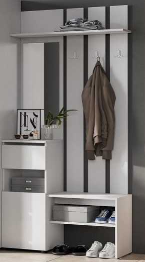 Токио Вешалка с зеркалом в Ревде - revda.mebel24.online | фото 4