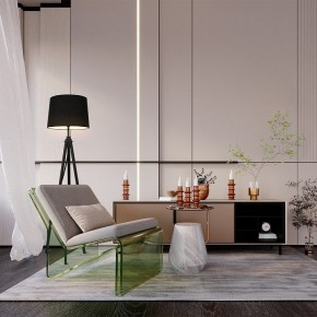 Торшер Maytoni Calvin Z177FL-01B в Ревде - revda.mebel24.online | фото 4