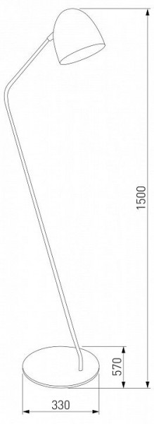 Торшер TK Lighting Soho 5037 Soho Black в Ревде - revda.mebel24.online | фото 2