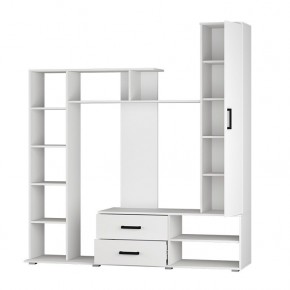 Центральная секция Торонто (Белый текстурный) в Ревде - revda.mebel24.online | фото 2
