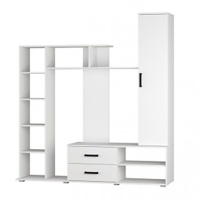 Центральная секция Торонто (Белый текстурный) в Ревде - revda.mebel24.online | фото 3