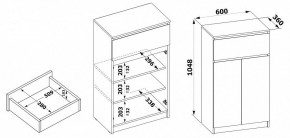 Тумба для обуви ТП-12 в Ревде - revda.mebel24.online | фото 4