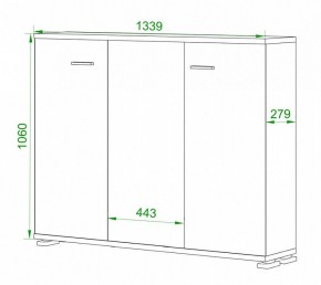 Тумба Домино нельсон ПУ-60-4 в Ревде - revda.mebel24.online | фото 2