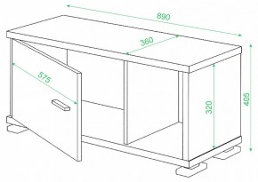 Тумба комбинированная Домино СБ-30/1 в Ревде - revda.mebel24.online | фото 3