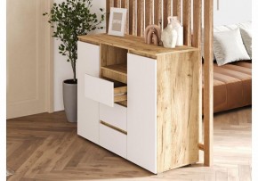 Тумба комбинированная Элла КМ 01 в Ревде - revda.mebel24.online | фото 4
