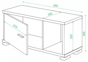 Тумба комбинированная СБ-30/1 в Ревде - revda.mebel24.online | фото 2