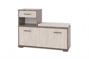 Тумба под обувь ЛИРА (Бодега темный/светлый) в Ревде - revda.mebel24.online | фото