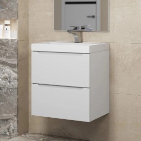 Тумба под раковину Uperwood Tanos 50 см, подвесная, белая матовая в Ревде - revda.mebel24.online | фото 1