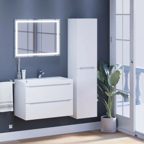 Тумба под раковину Uperwood Tanos 80 см, подвесная, белая матовая в Ревде - revda.mebel24.online | фото 11