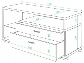 Тумба под ТВ Домино ТК-10М в Ревде - revda.mebel24.online | фото 2