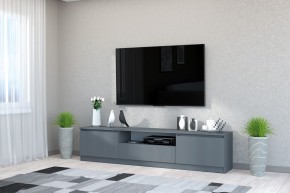 Тумба под ТВ "Хилтон" (Графит) в Ревде - revda.mebel24.online | фото